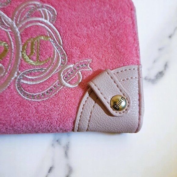 Juicy Couture Lovers Club LG ZA Pink Lemonade Wallet/ Clutch NWT - Picture 5 of 10